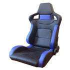 China PVC verstellbare blaue und schwarze laufende Sitze/Sport-Auto Seat mit einzelnem Schieber Firma