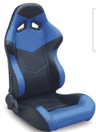 China Stahlrahmen-blaue und schwarze laufende Sitze, kundenspezifische Schalensitze für Autos usine
