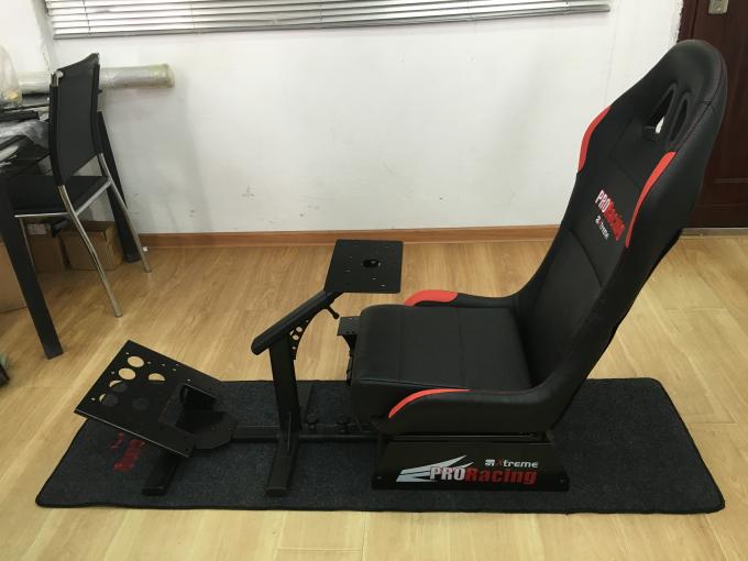 Verstellbarer faltender laufender Simulator Seat mit Unterstützung der Steuerung von Wheel+Pedal+Sh 1012B